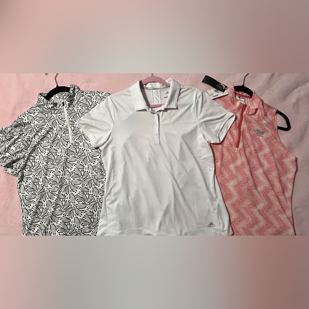 adidas 3 Women's Performance Polos